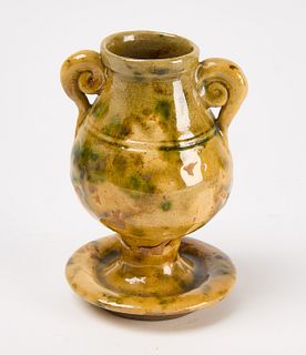 Rare Virginia Pottery Honey Jar