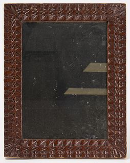 Carved Frame with Mirror