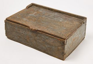 Early Painted Bible Box