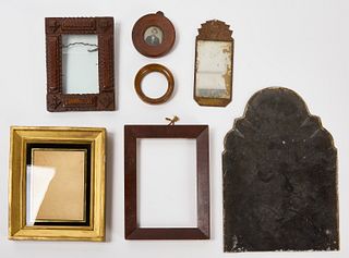 Lot of Two Mirrors and Five Frames