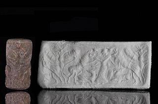 A NEO-ASSYRIAN CYLINDER SEAL FROM SYRIA OR ANATOLIA