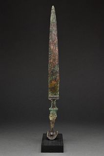 ANCIENT BRONZE LURISTAN SWORD