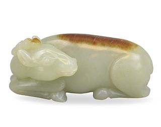 Chinese Jade Carving of Horse, Qing Dynasty