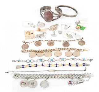 Sterling Silver Charms and Bracelets