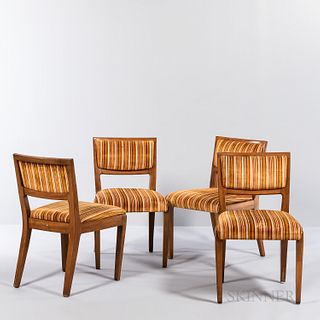 Set of Four Edward Wormley (1907-1995) for Drexel Side Chairs
