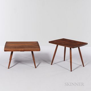 Two George Nakashima (1905-1990) Occasional Tables