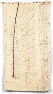 Nancy Hemenway Barton (American, 1920-2008) Fog Columns Bayetage Tapestry