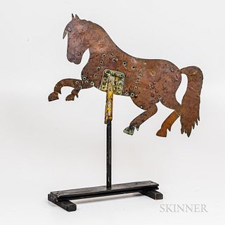 Sheet Copper Horse Weathervane