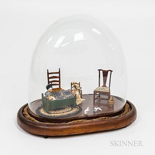 Two Domed Miniature Vignettes