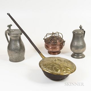 Four Metal Household Items