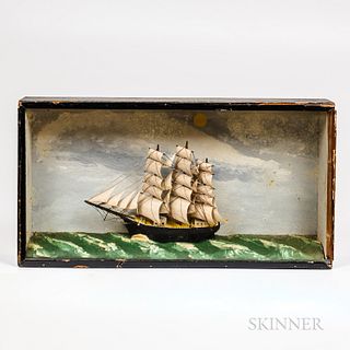 Polychrome Ship Diorama