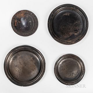 Four Early Tin Plates
