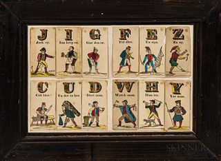 Twelve Alphabet Cards