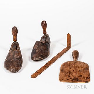 Four Shaker Wooden Items