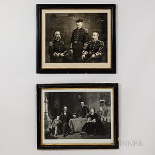 Five Engraved Military Scenes