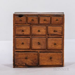 Country Pine Spice Cabinet