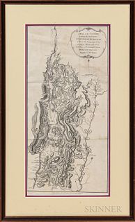 A Map of the Country in which the Army under Lt. General Burgoyne acted in the Campaign of 1777... Drawn by Mr. Medcalfe & Engraved by Wm. Fadden