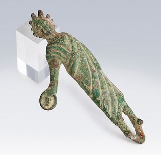 Etruscan divinity of the 2nd century BC. 
Bronze.