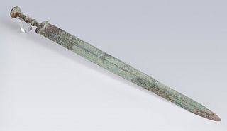 Sword, period of the Warring Kingdoms. China, 5th century B.C.-221 B.C. 
Bronze.