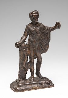Apollo. Roman Empire, I-II centuries A.D. 
Bronze.