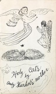 Andy Warhol - Holy Cats by Andy Warhol's Mother Front Cover