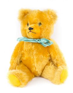 Mohair jointed teddy bear