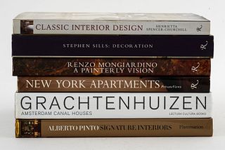 Books On Interior Design and Decorators, 6