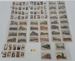 (39)1955 Rails&Sails Cards, (50)1935 Tobacco Cards
