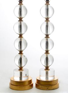 PAIR OF TABLE LAMPS