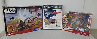 (3) Collectible Toy Sets in Original Boxes