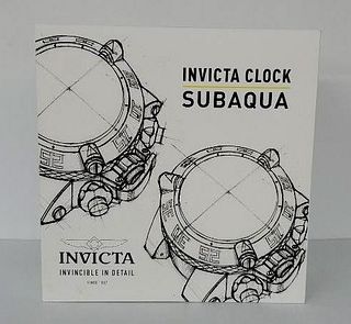 Brand New in Box Invicta Subaqua Wall Clock