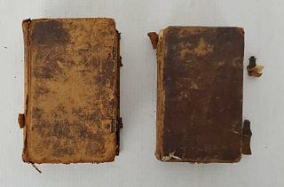 1790 & 1840 German Dr. Martin Luther Bibles