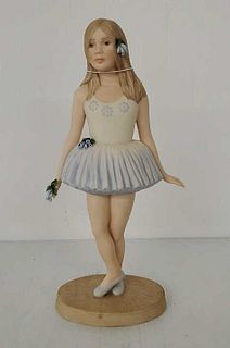 "Debbie" Porcelain Figure By Goebel