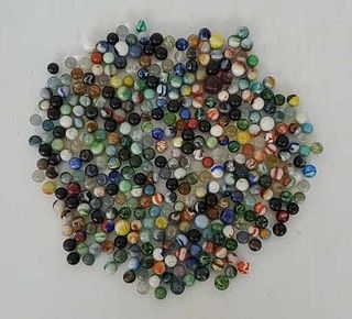 Approx 350 - 400 Early Marbles