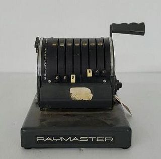 Paymaster Check Writing Machine