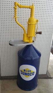 Completely Refurbished Blue Sunoco Oil Lubester