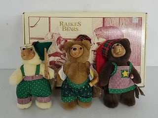 Limited 1994 Raikes Bears Christmas Craftsman