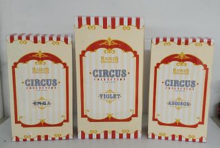 (3) Raikes Original 17th Edition Circus Collection