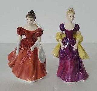 (2) Royal Doulton Porcelain Figurines