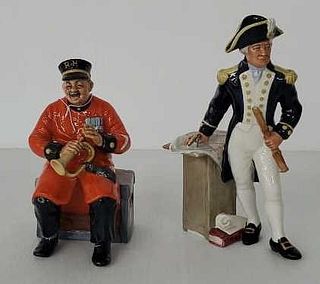 (2) Royal Doulton Porcelain Figurines