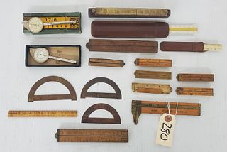 Lot of Vintage Callibration & Measuring Tools