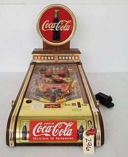 Vintage Coca-Cola Collector's Pinball Machine