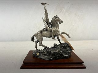 Chilmark Fine Pewter "The Triumph" Figurine, 1989