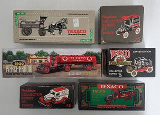 (6) Texaco Banks in Original Boxes