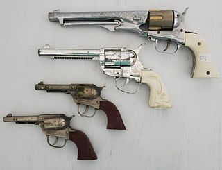 (4) Vintage Cap Guns