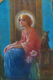 Alfredo Ramos Martinez,"La Bienaventurada Virgen María"