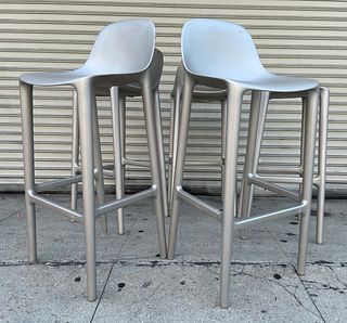 Set of 5 Broom Barstools by Philippe Starck for Emeco
