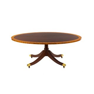 Kindel Furniture Legacy Federal Burl Coffee Table