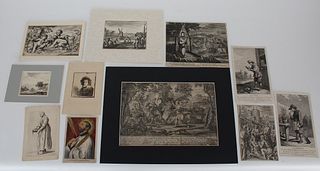 Collection of Eleven Old Master Prints