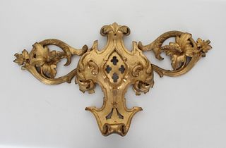 19th Century Gold Wood Decorative Frieze